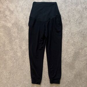 Beyond the Bump Classic Black Maternity Joggers